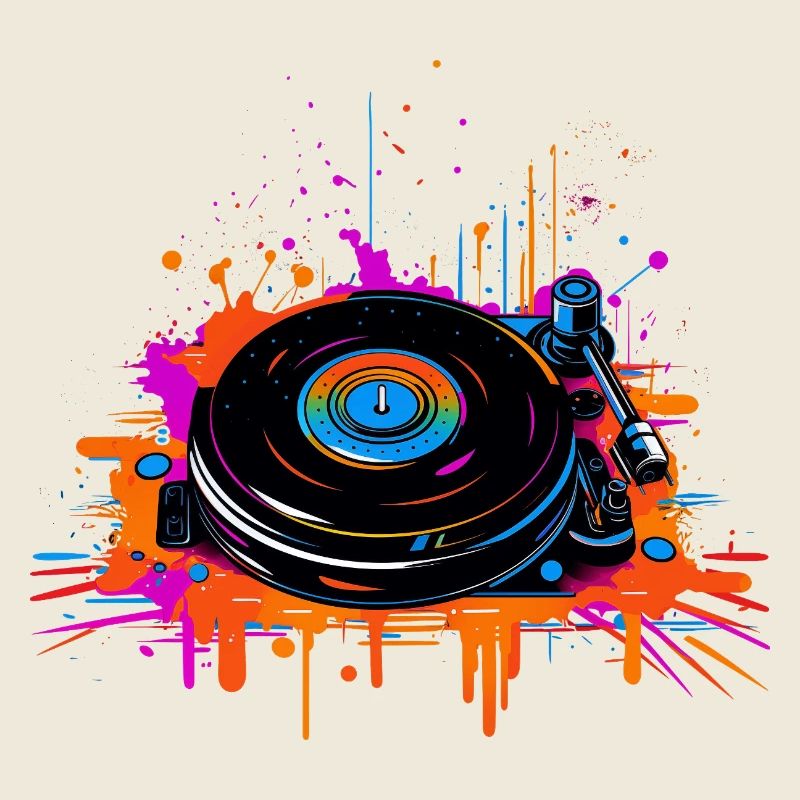 DJ Vinyl Vaporwave
