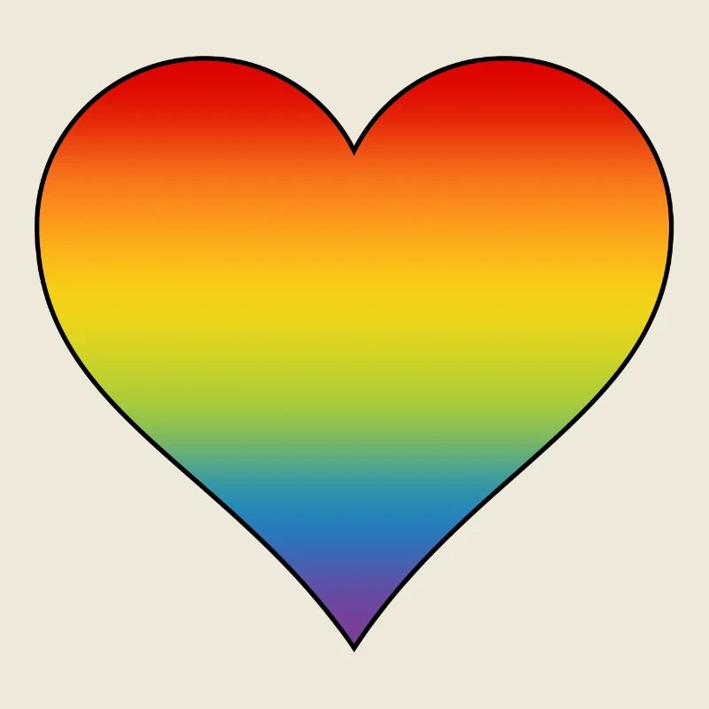 Rainbow Heart