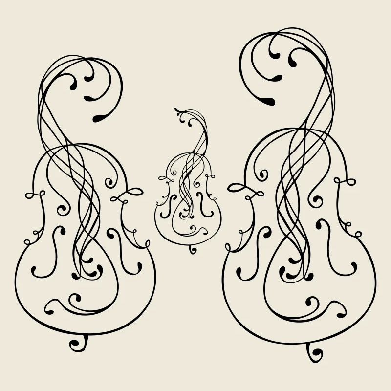 Famille de violoncelles