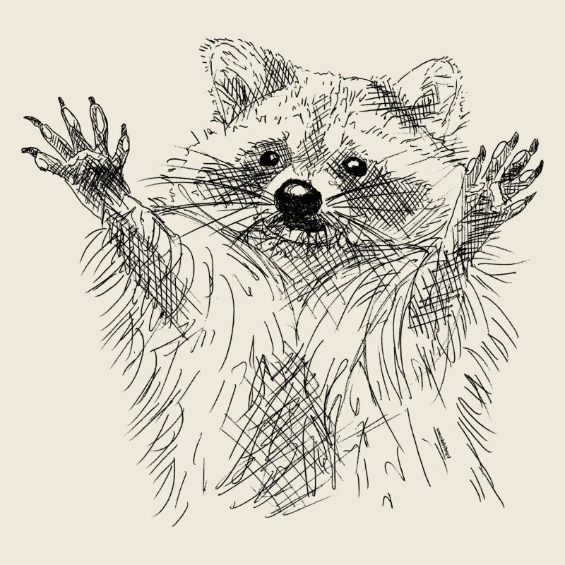 Waschbär