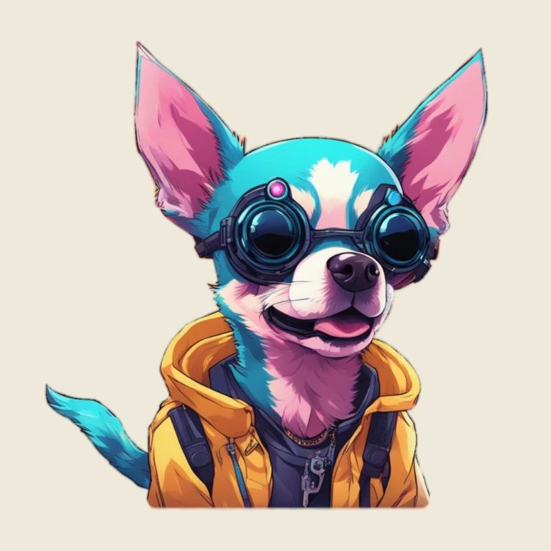 TechTails // Cyberpunk Dog