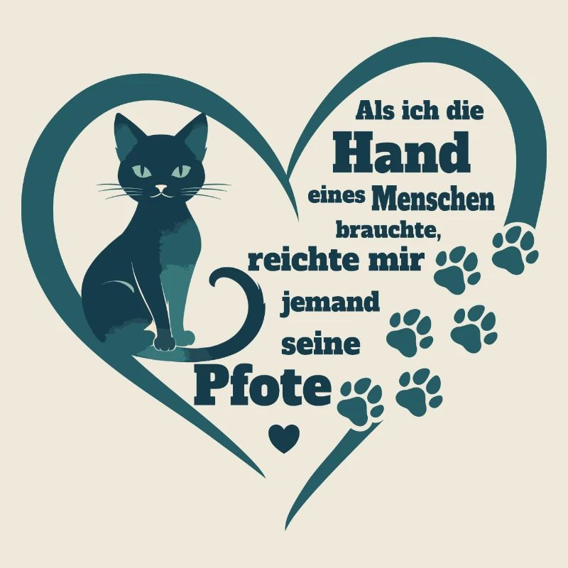 Katzen und Menschen