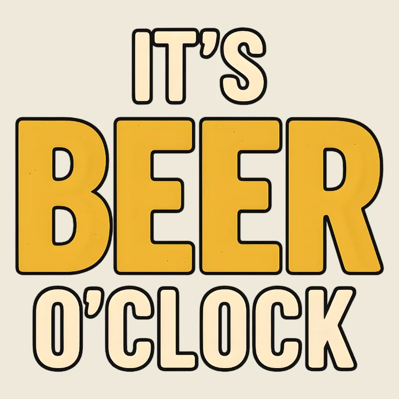 It's Beer O'Clock