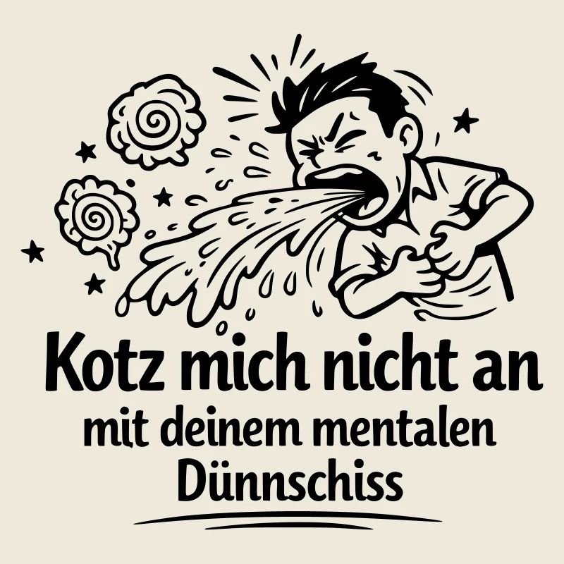 Mental thin shit vomiting