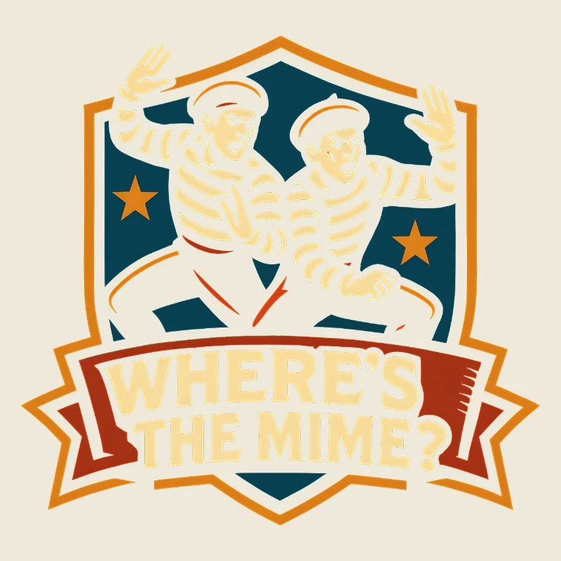 Cirque pour enfants drôles de mime de cirque