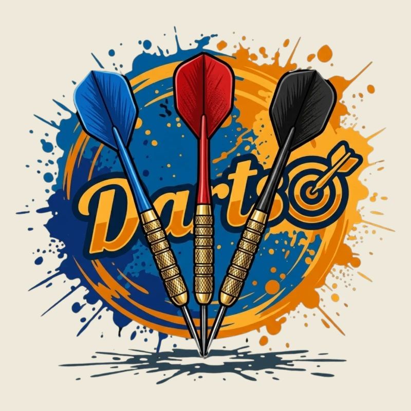 Dartsplash Farbexplosion
