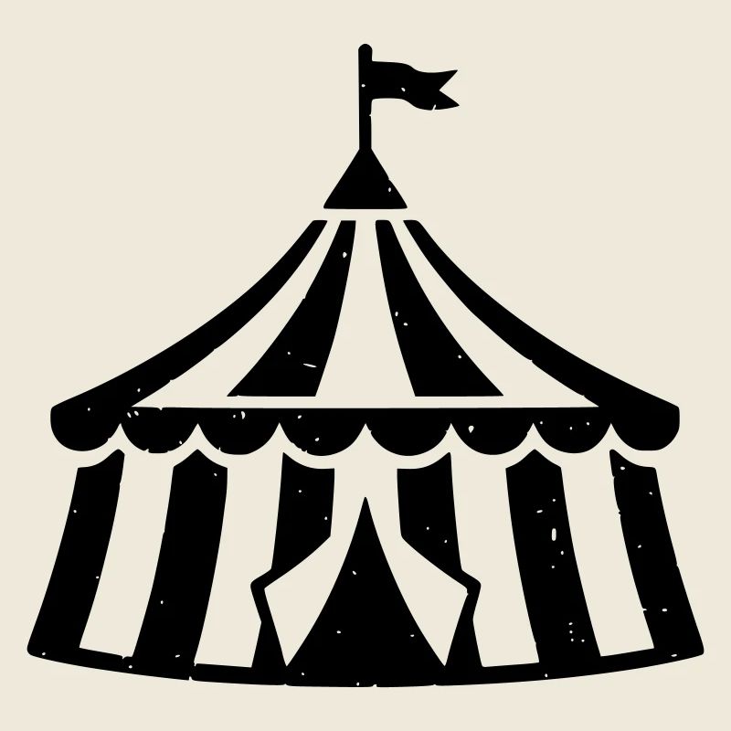 Circus Tent Circus Vintage Grunge