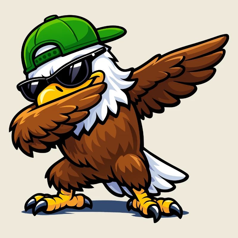 Aigle à l’eau à dabber
