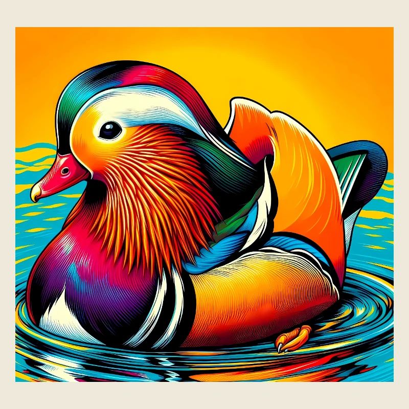 Mandarin duck