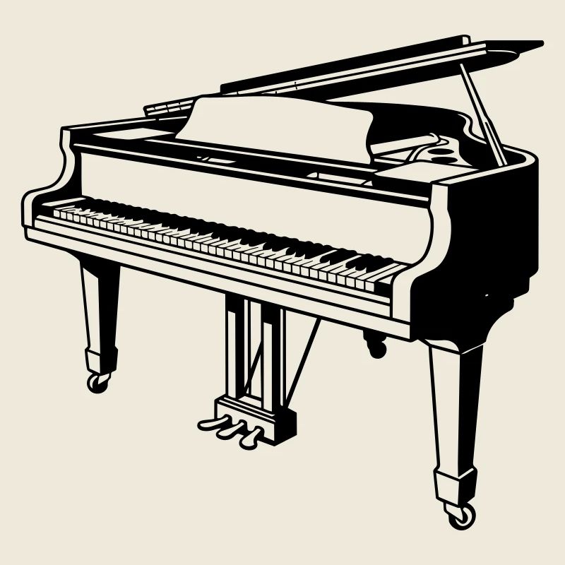 piano à queue piano