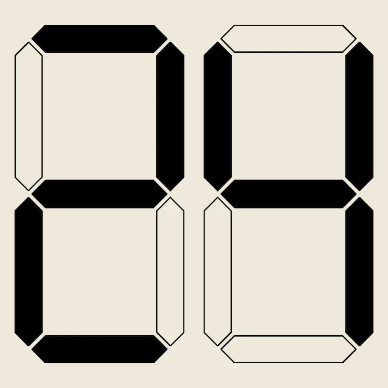 NUMBER 24 Twenty-Four Gift Digital