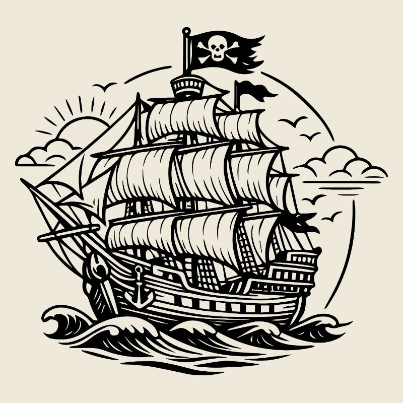 Bateau pirate
