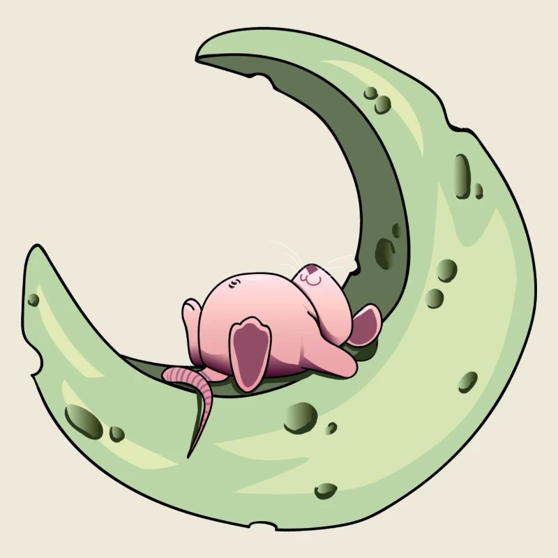Lune souris