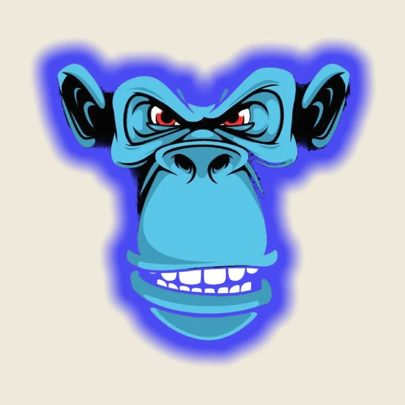 Singe bleu