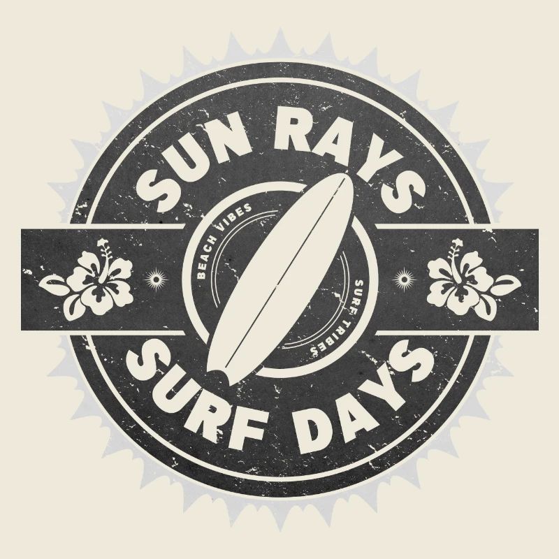 Surf Retro Surfer Conception graphique