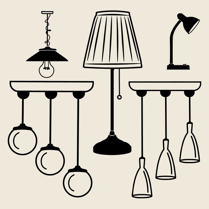 Collection de lampes et d’éclairage