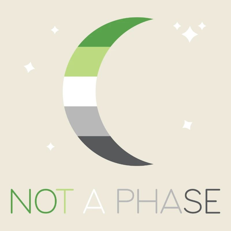 LGBTQ Pride Month - Not a Phase - Aromantic