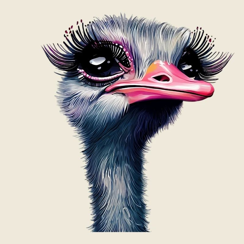Maquillage d’autruche