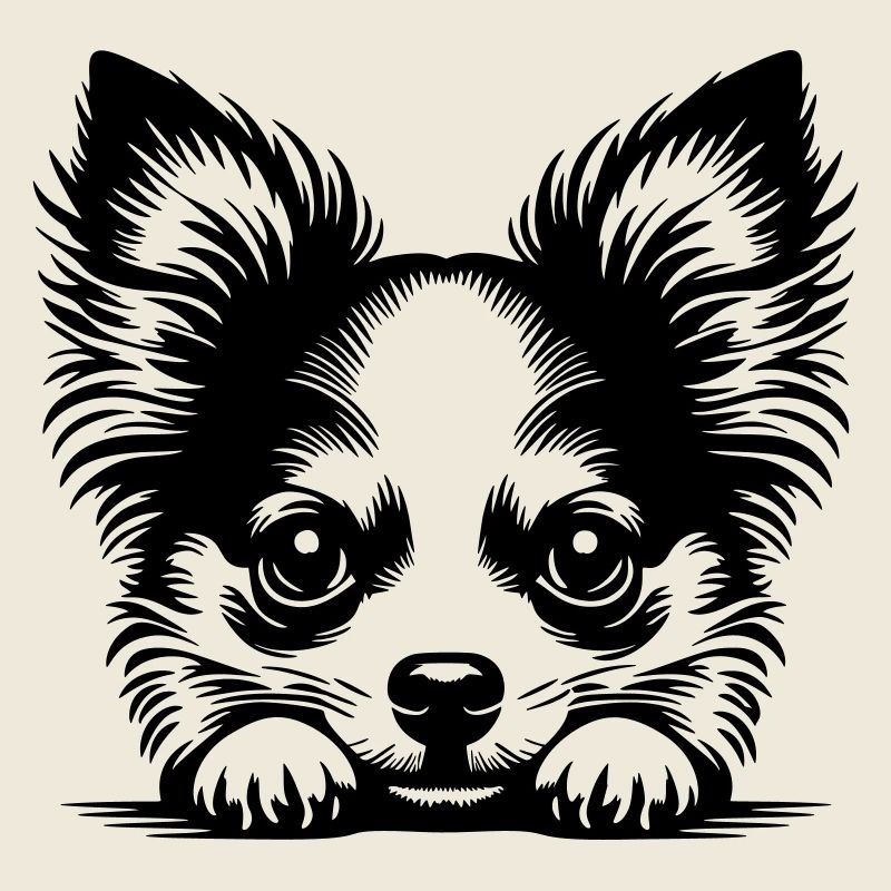 Chihuahua Head with Poten