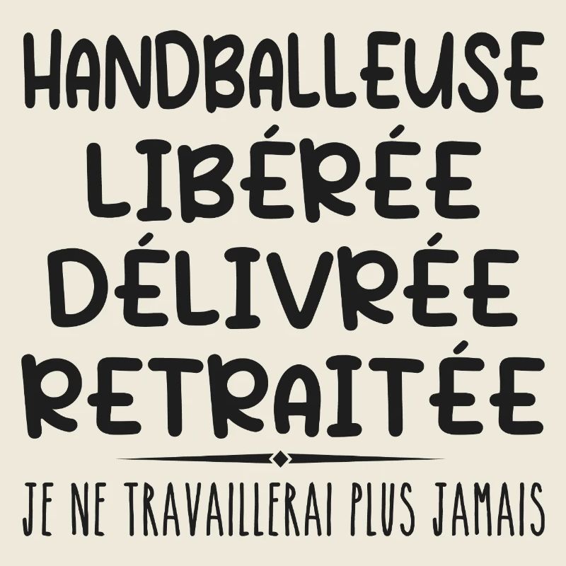 Handball player celebrates her retirement with humor cadea