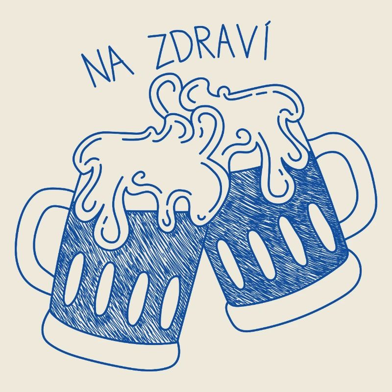 Biergläser mit Prost-Spruch