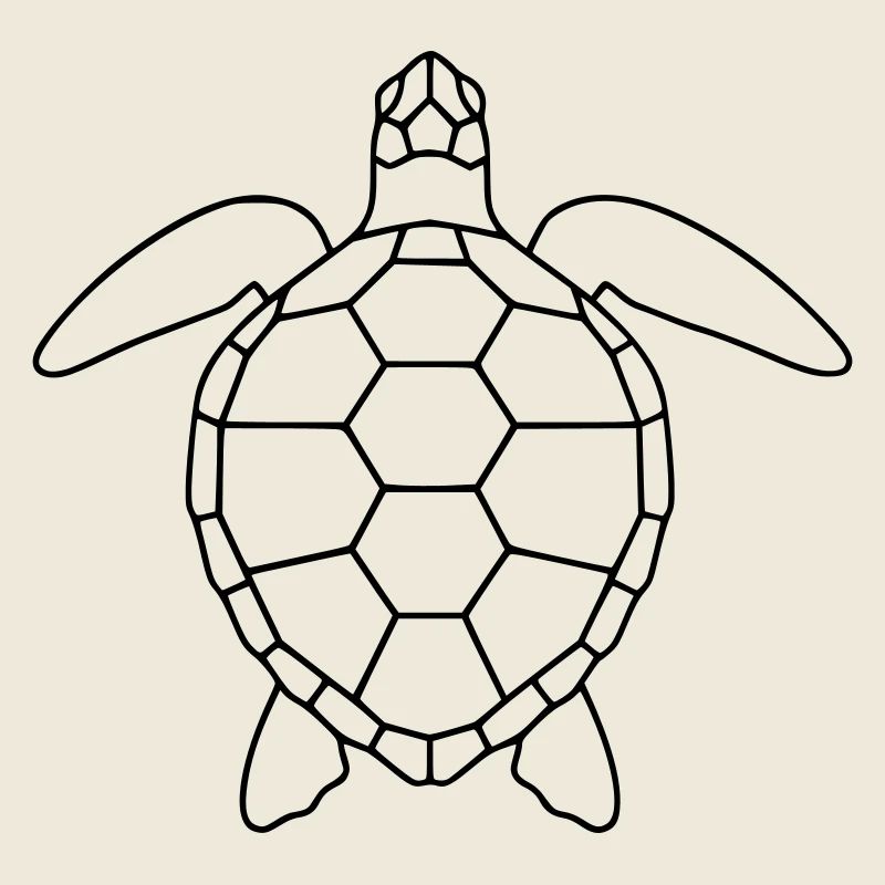 Sea Turtle | Mosaic Style Ocean Protection