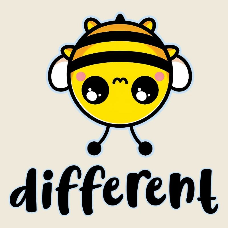 Bee Different Cute Character
