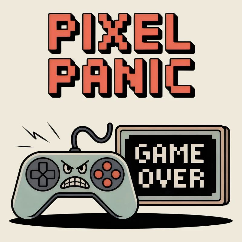 Pixel Panic – Game Over Rage Mode