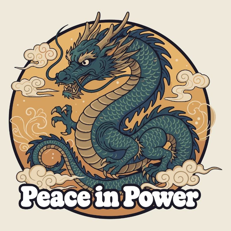 Peace in Power Dragon