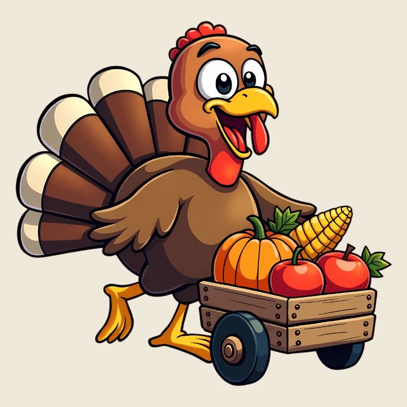 Thanksgiving Drôle Dinde de Thanksgiving