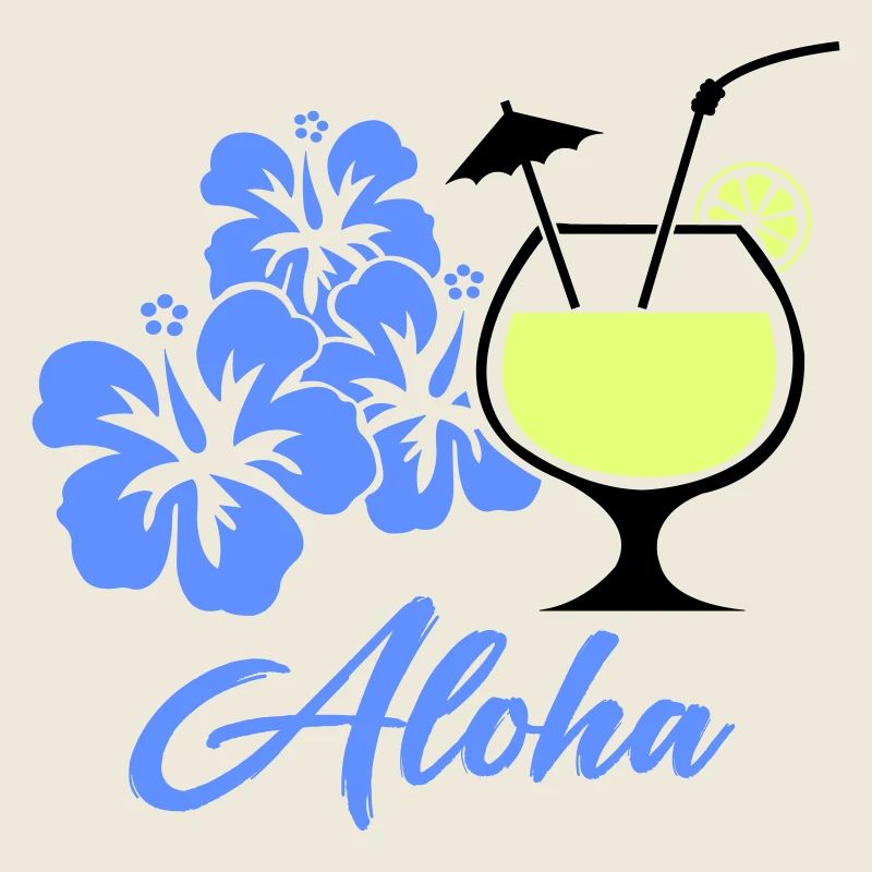 Aloha Hibiscus Tropical Drink