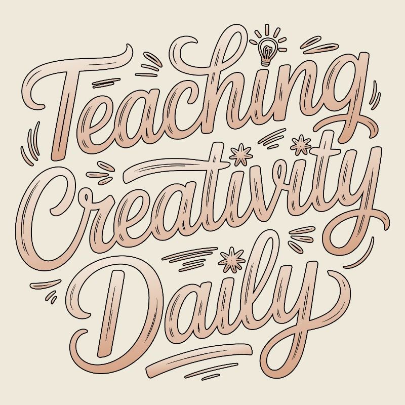 Designer Educator Teaching Creativity Art Educator