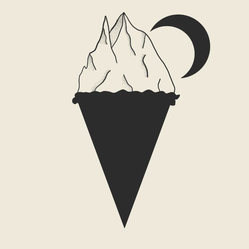 cornet de crème glacée