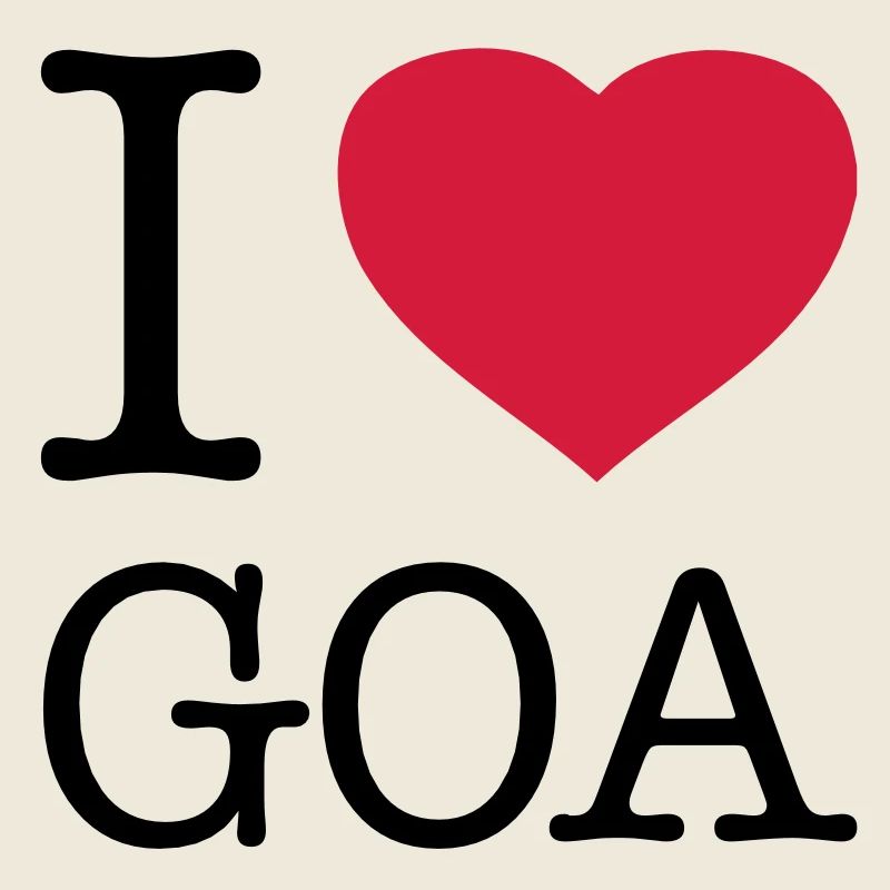 I LOVE GOA Indien