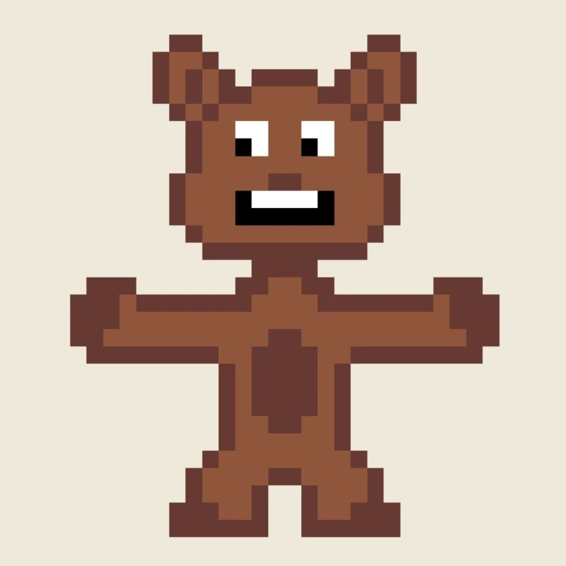 Bär (Pixelart)