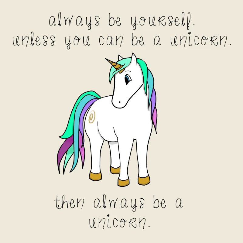 always be yourself.