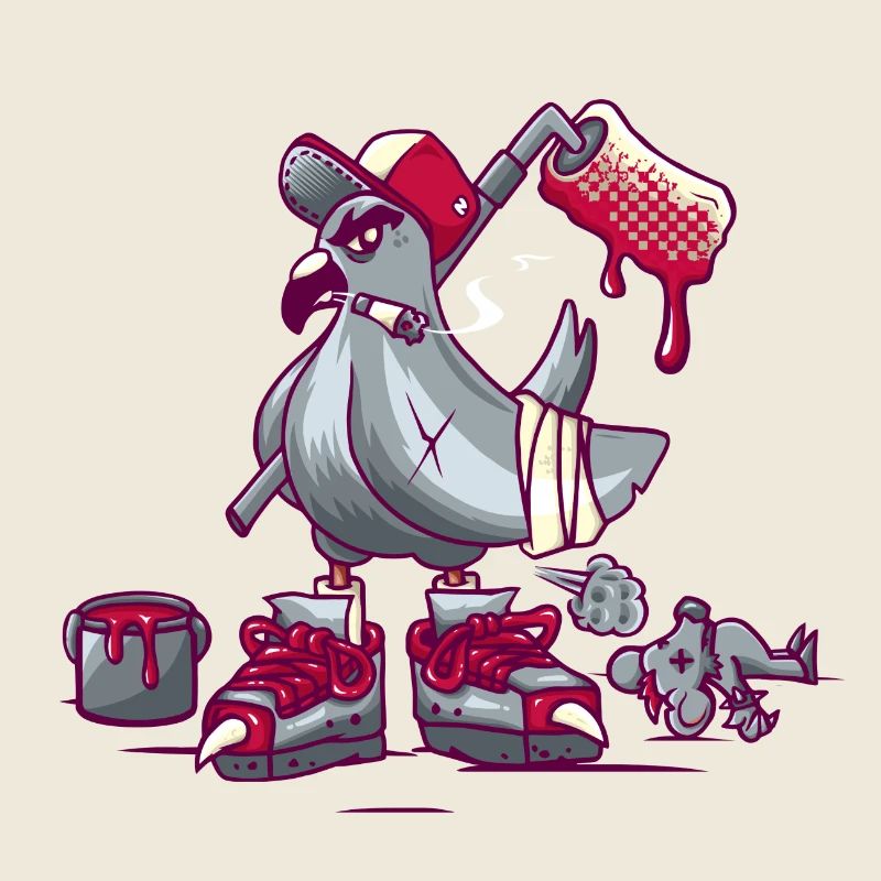 Pigeon de rue
