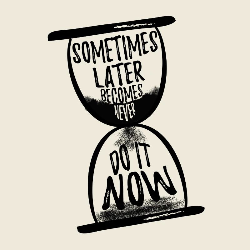 Manchmal wird später nie N