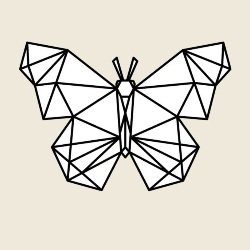 Conception de papillon simple