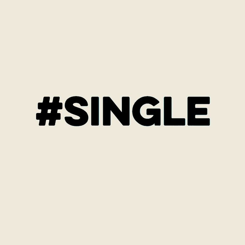 Single aber nicht alleine Geschenk Geschenkidee