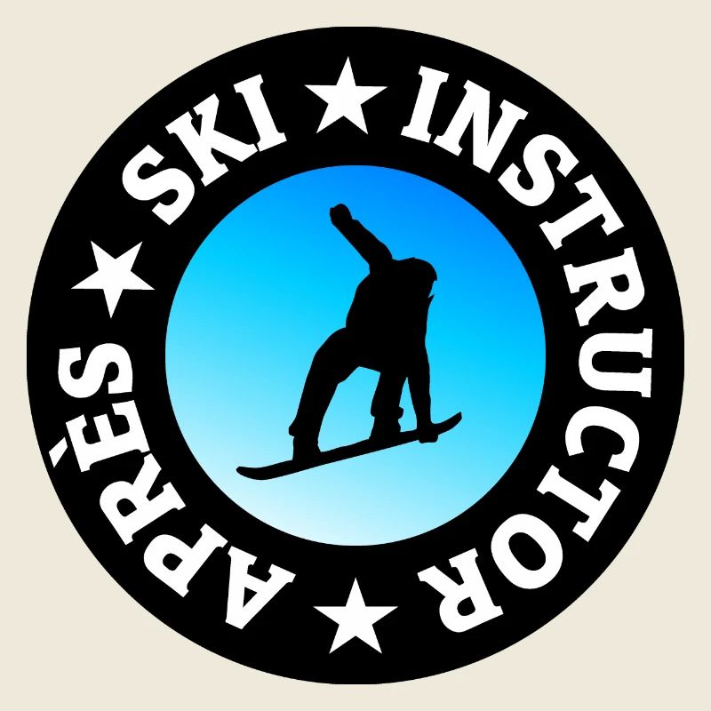 Après-Ski Instructor Quality Seal (Snowboarder)