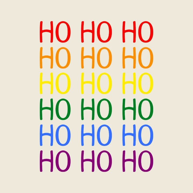 Hohoho Regenbogen LGBT