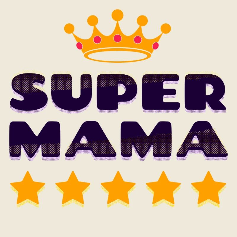 Muttertag Super Mama Beste Mutter Mutti Mami