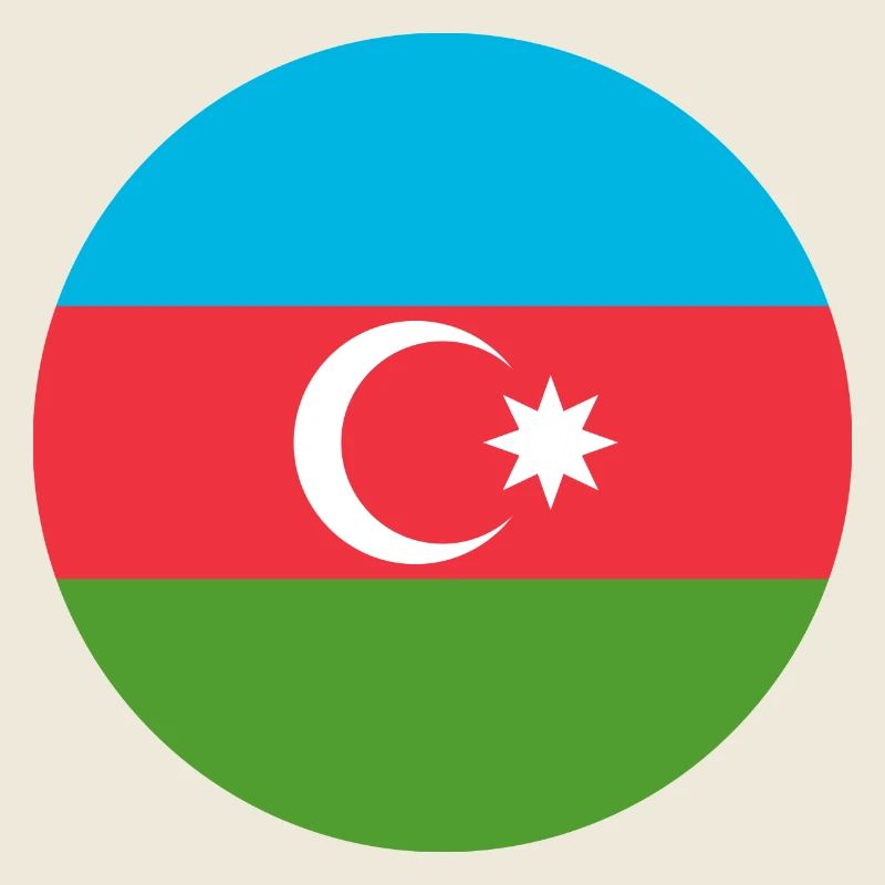 Aufkleber Luftwaffe Roundel Aserbaidschan Luftwaffe