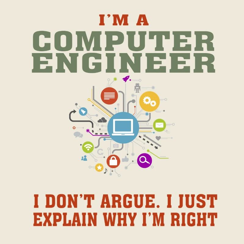 Lustiges Computer Engineering Zitat für Computer Engi