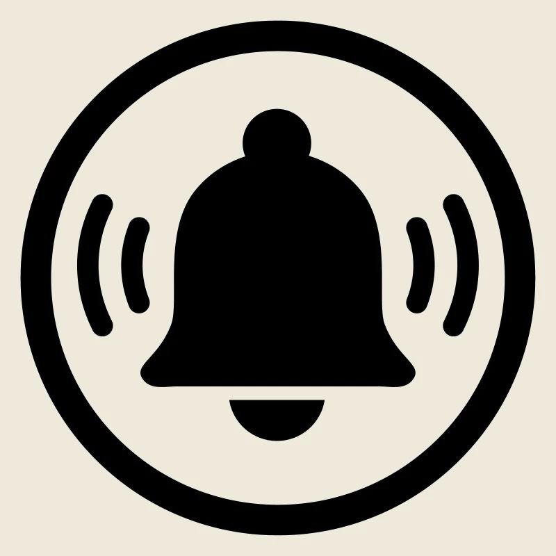 Ringing alarm bell