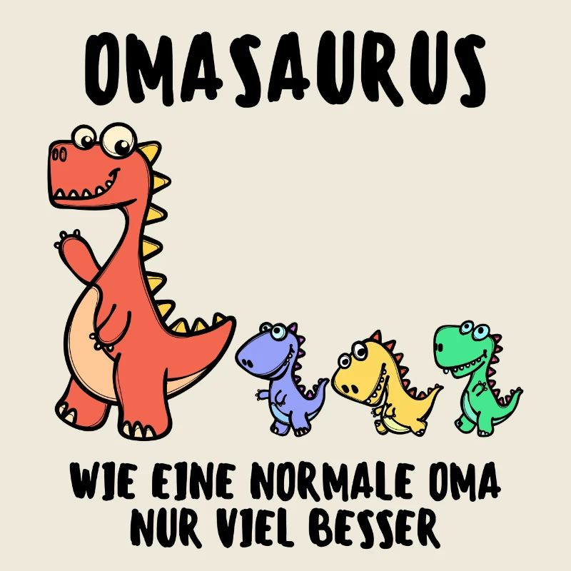 Oma Großmutter Dinosaurier Humorvoll Statement