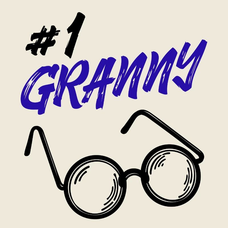 Omi Brille Statement Oma Beste Großmutter