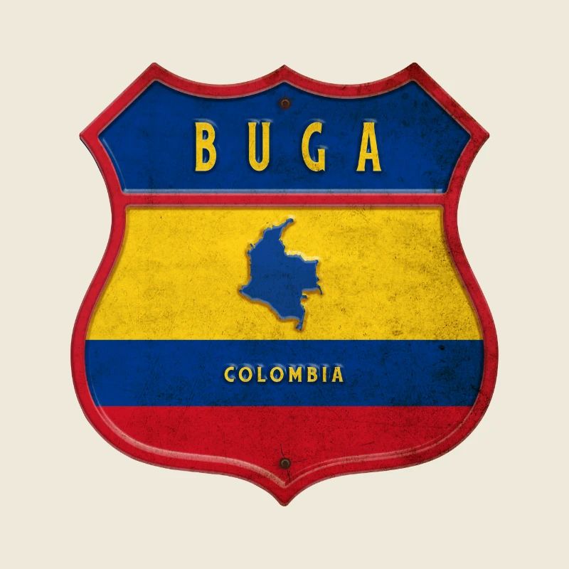 Buga Colombie Conception des armoiries