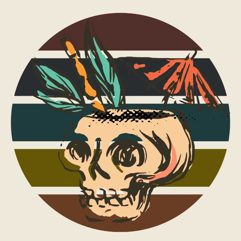 Skellet Halloween Design